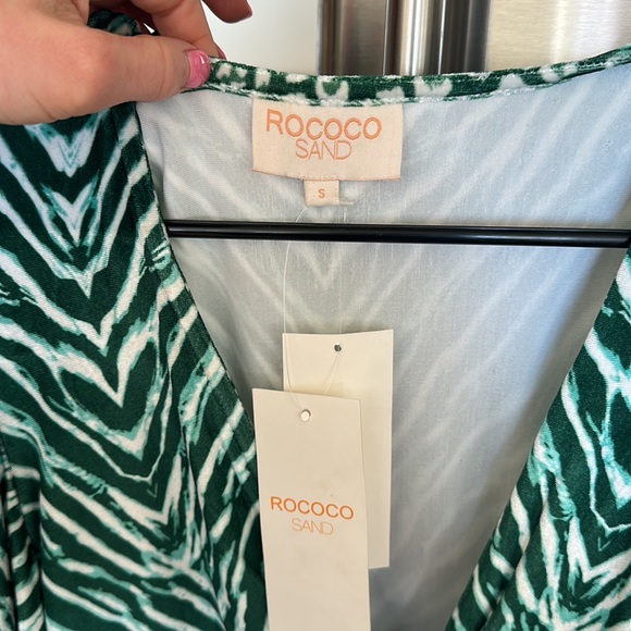 Rococo Sand Irene Blouse in Green - Picture 5 of 13